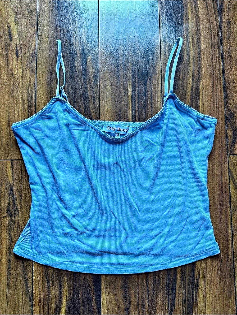 Grey Bandit Blue Sleep Camisole - Medium - Like New